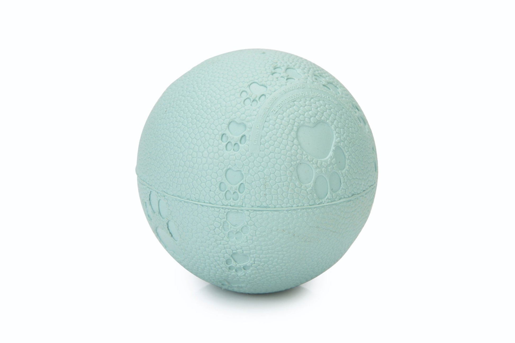 Beeztees Puppy Rubber Play Ball Green 6cm