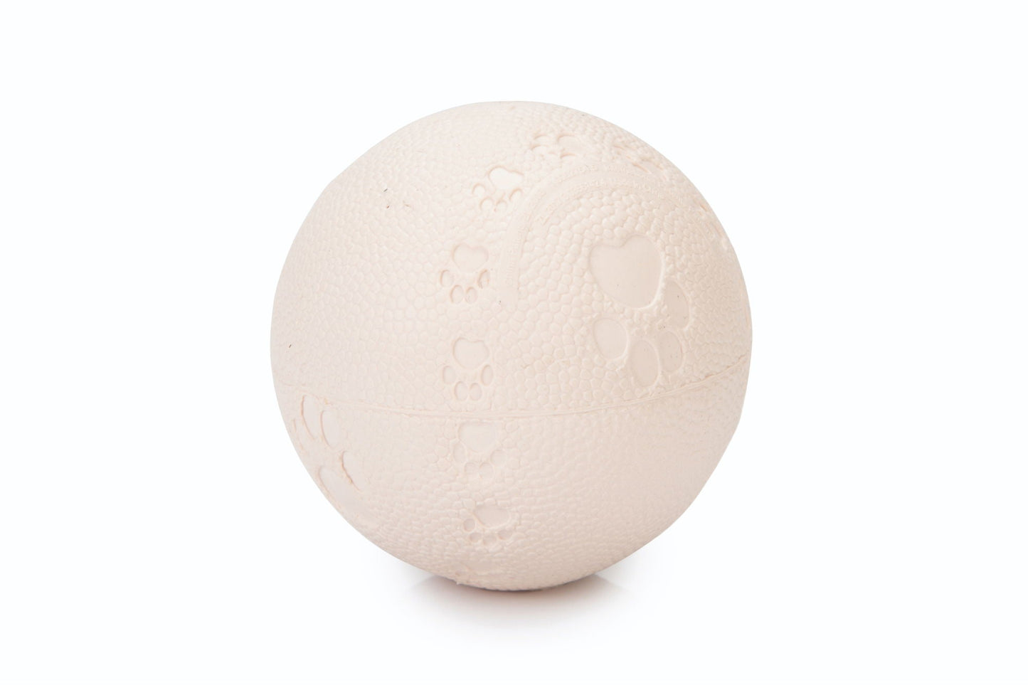 Beeztees Puppy Rubber Play Ball Pink 6cm
