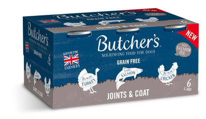 Butcher''s Joints & Coat Dog Food Cans 6x390g
