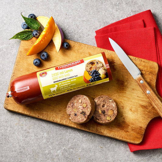 Fleischeslust Goat with Lamb Wet Dog Food - 12 x 800g Case product image