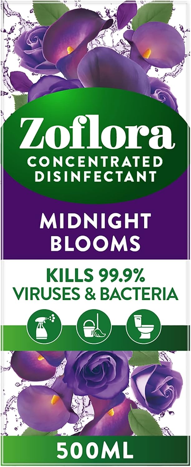 Zoflora Midnight Blooms Concentrated Disinfectant – 500ml