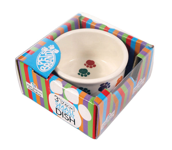 Mini Mates Paw Print Bowl