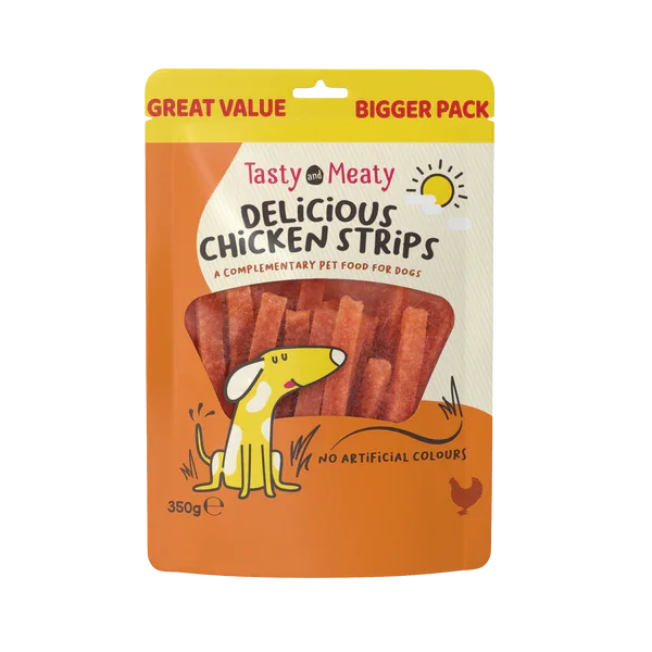 Tasty & Meaty Chicken Strips 350g