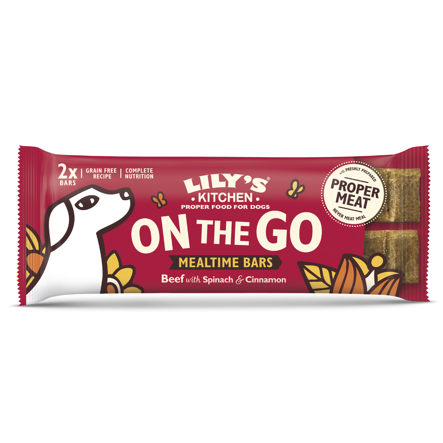 Lily's Kitchen On The Go Bar for Dogs Beef 40g