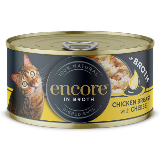 Encore Cat Tin Chicken & Cheese - 70g