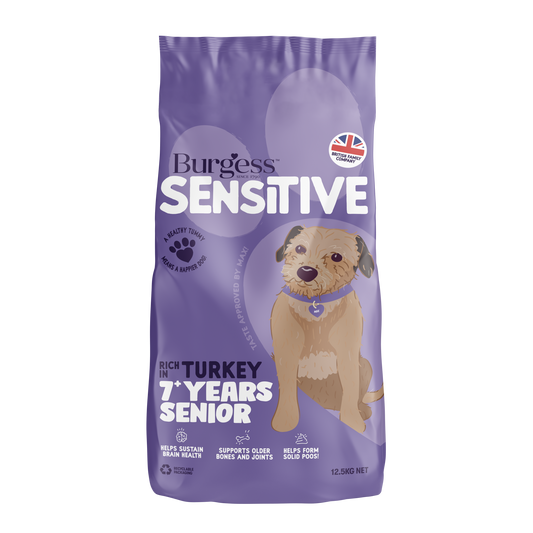 Burgess Sensitive Senior Complete Dry Food 12.5kg