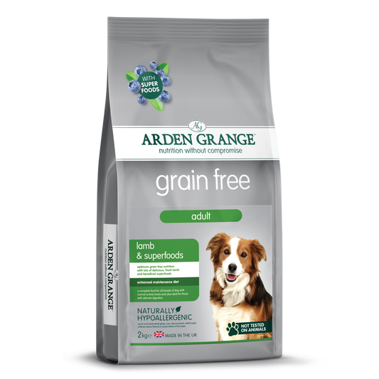 Arden Grange Grain Free Adult Lamb & Superfoods 2kg