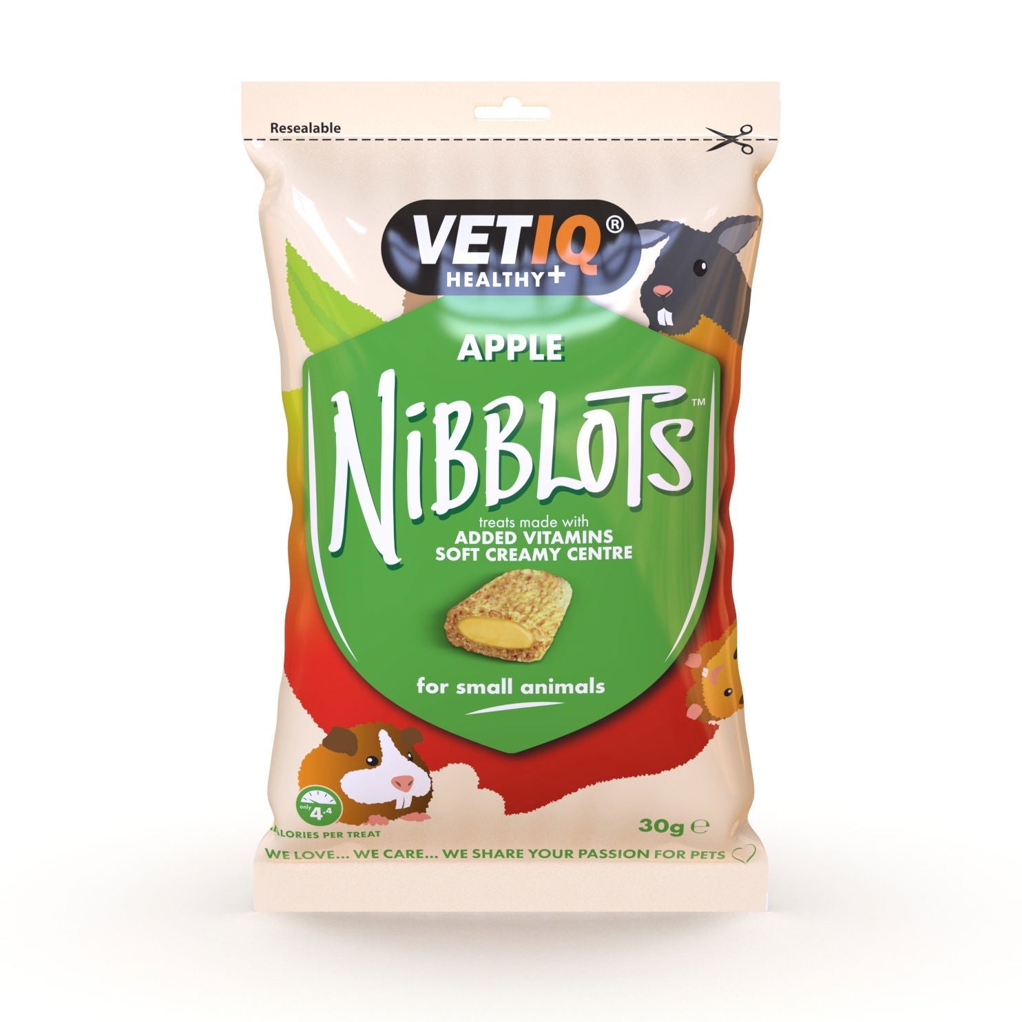 Nibblots for Small Animals Apple 30g