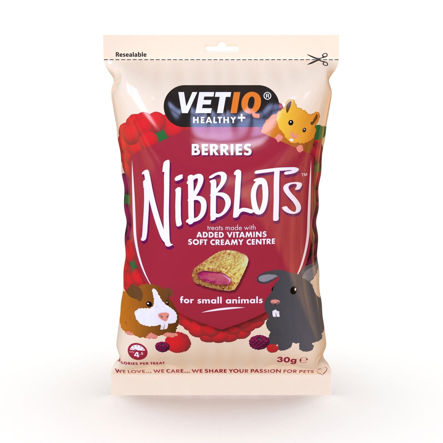 Nibblots for Small Animals Berries 30g