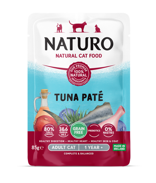 Naturo Cat Tuna Paté Pouch 85g x 8
