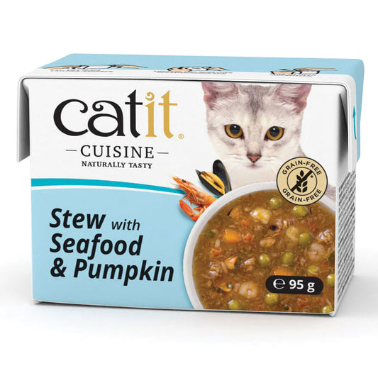 Catit Cuisine Seafood & Pumpkin 12x95g