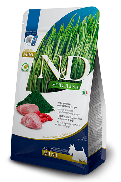 N&D Spirulina Lamb Adult Mini 2 Kg