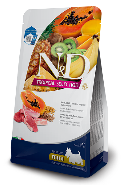 N&D Dog Tropical Selection Lamb Adult Mini 1.5 Kg