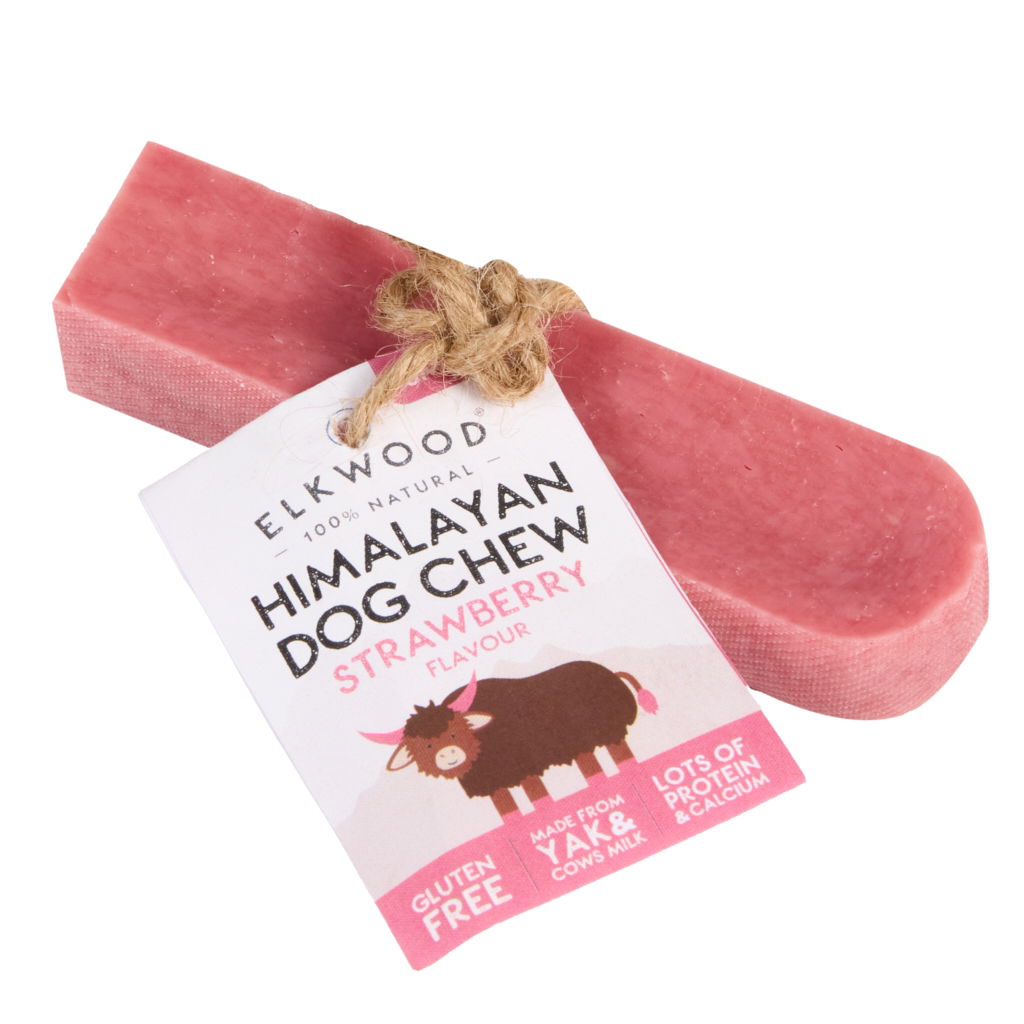 Elkwood - Himalayan Chew Strawberry - XL - 8 Pieces
