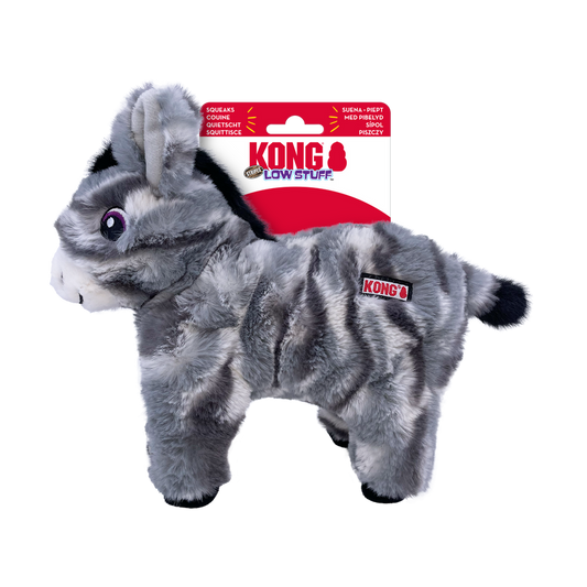 KONG Low Stuff Stripes Donkey