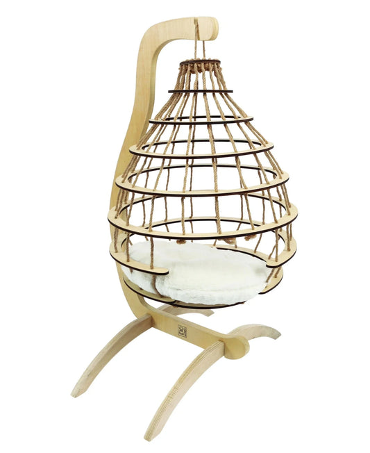 M-PETS Cloud Hanging Cat Bed With Cushion