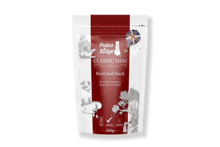 Paleo Ridge Classic Mini Beef and Duck 250g