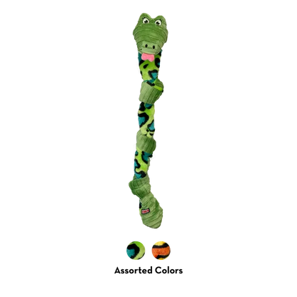 KONG Knots Snake Assorted Dog Toy - Medium/Large