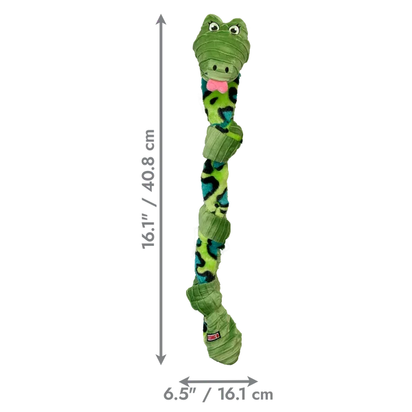 KONG Knots Snake Assorted Dog Toy - Medium/Large