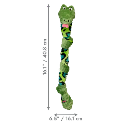 KONG Knots Snake Assorted Dog Toy - Medium/Large