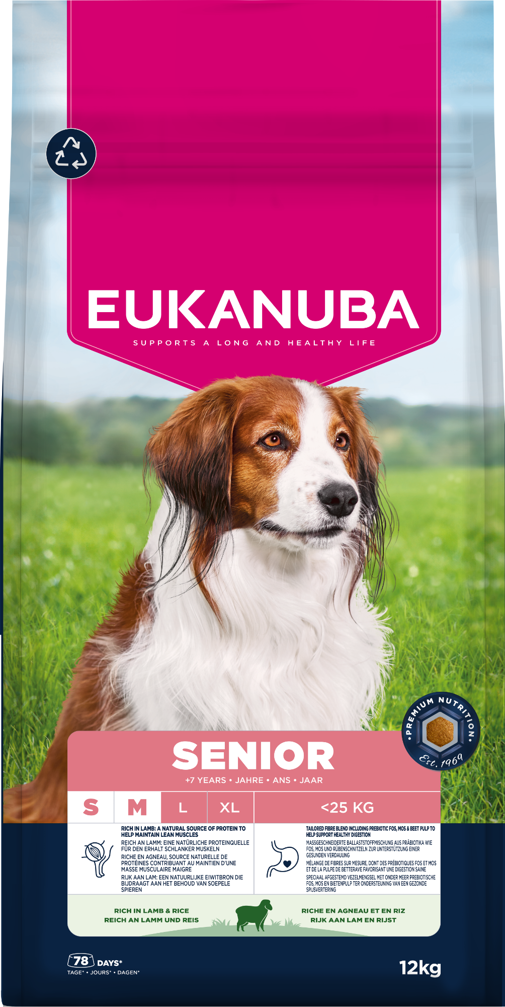 Eukanuba Dog Senior Lamb & Rice – product view 2