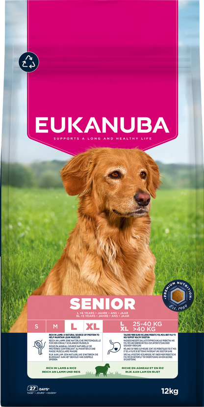 Eukanuba Dog Senior Lamb & Rice – product view 3