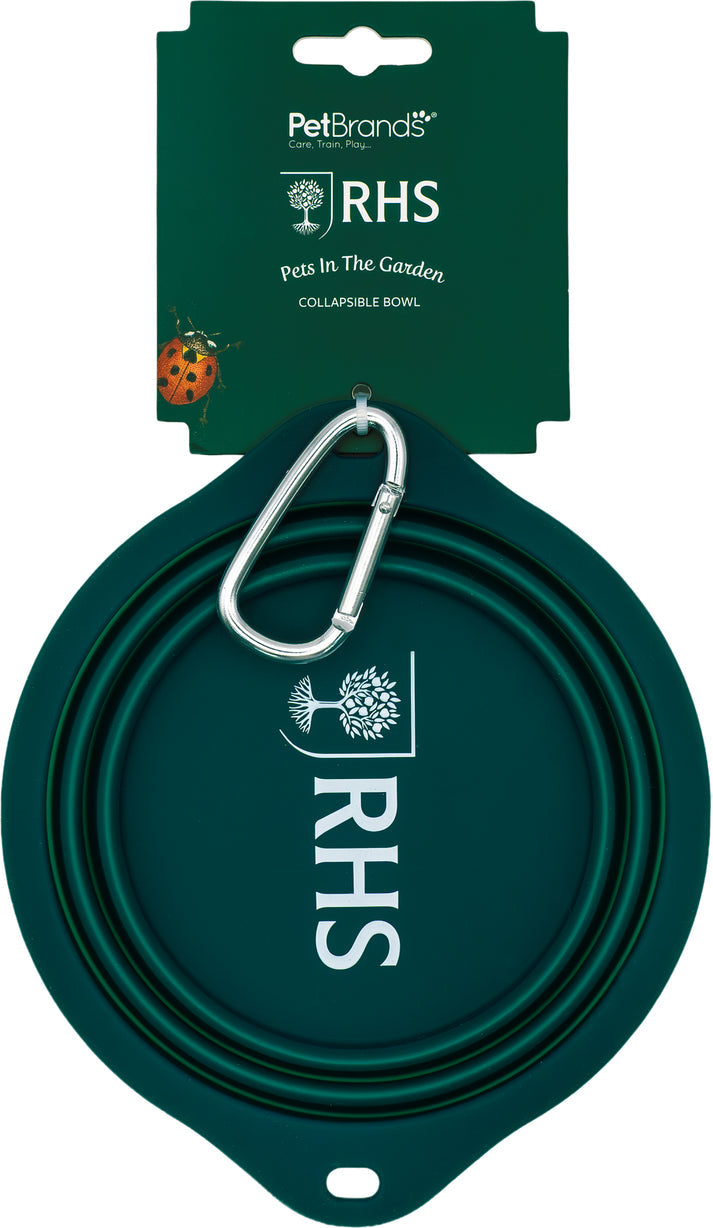 RHS Pets in the Garden Collapsible Bowl 550ml