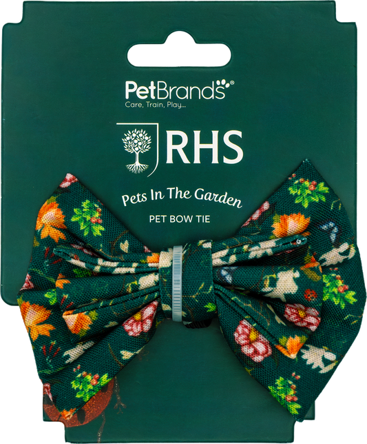RHS Pets in the Garden Bow Tie