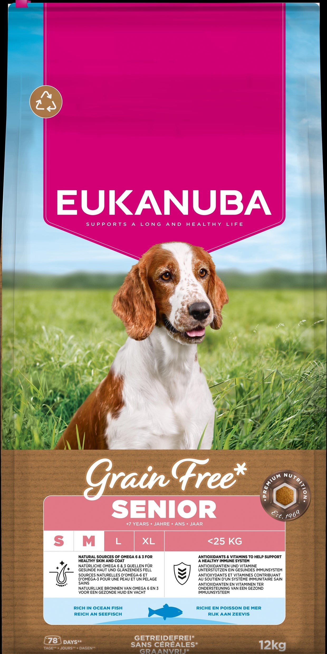Eukanuba Grain Free - Ocean Fish - Senior Small/Medium – product view 2