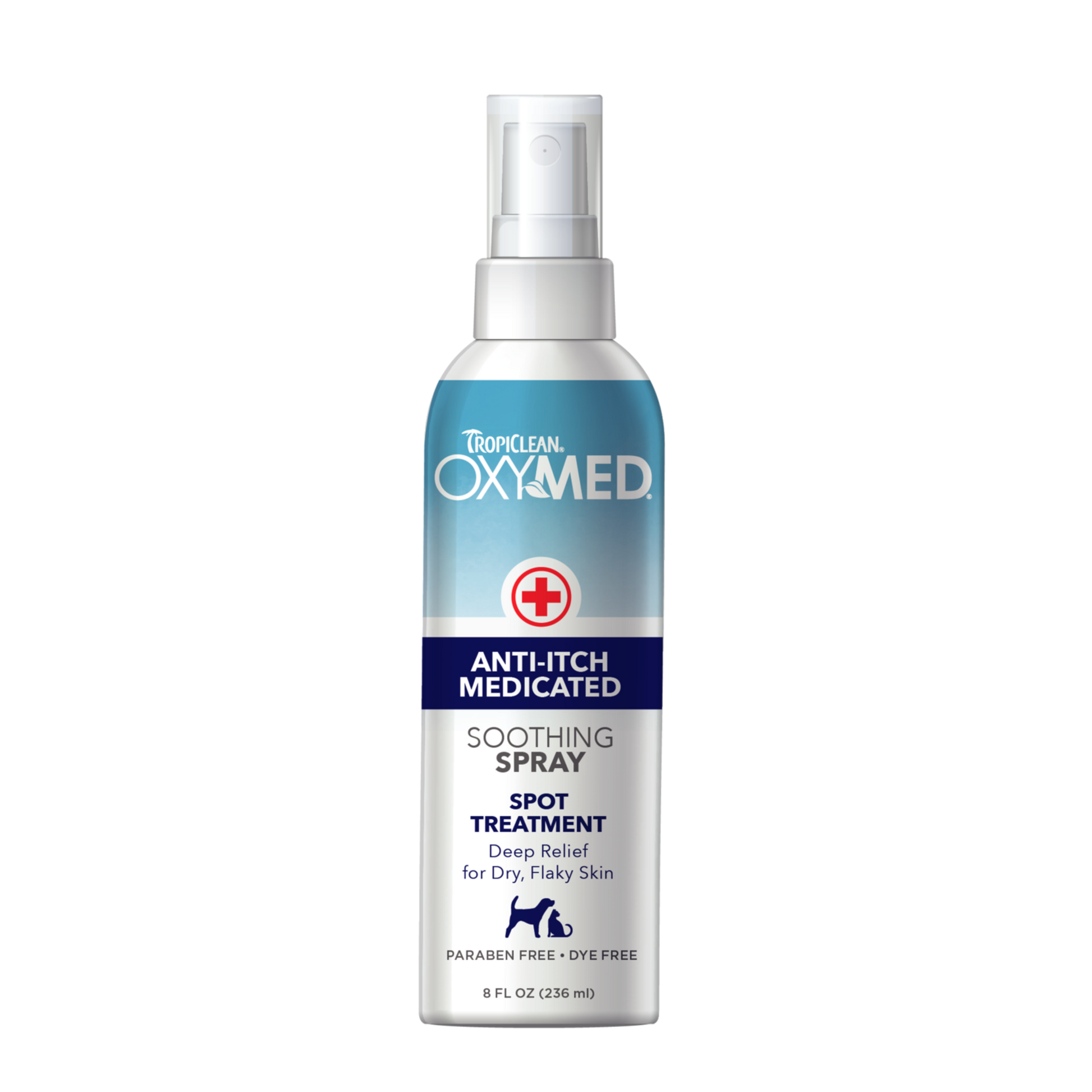 TropiClean OxyMed Anti-Itch Medicated Soothing Spray 236ml