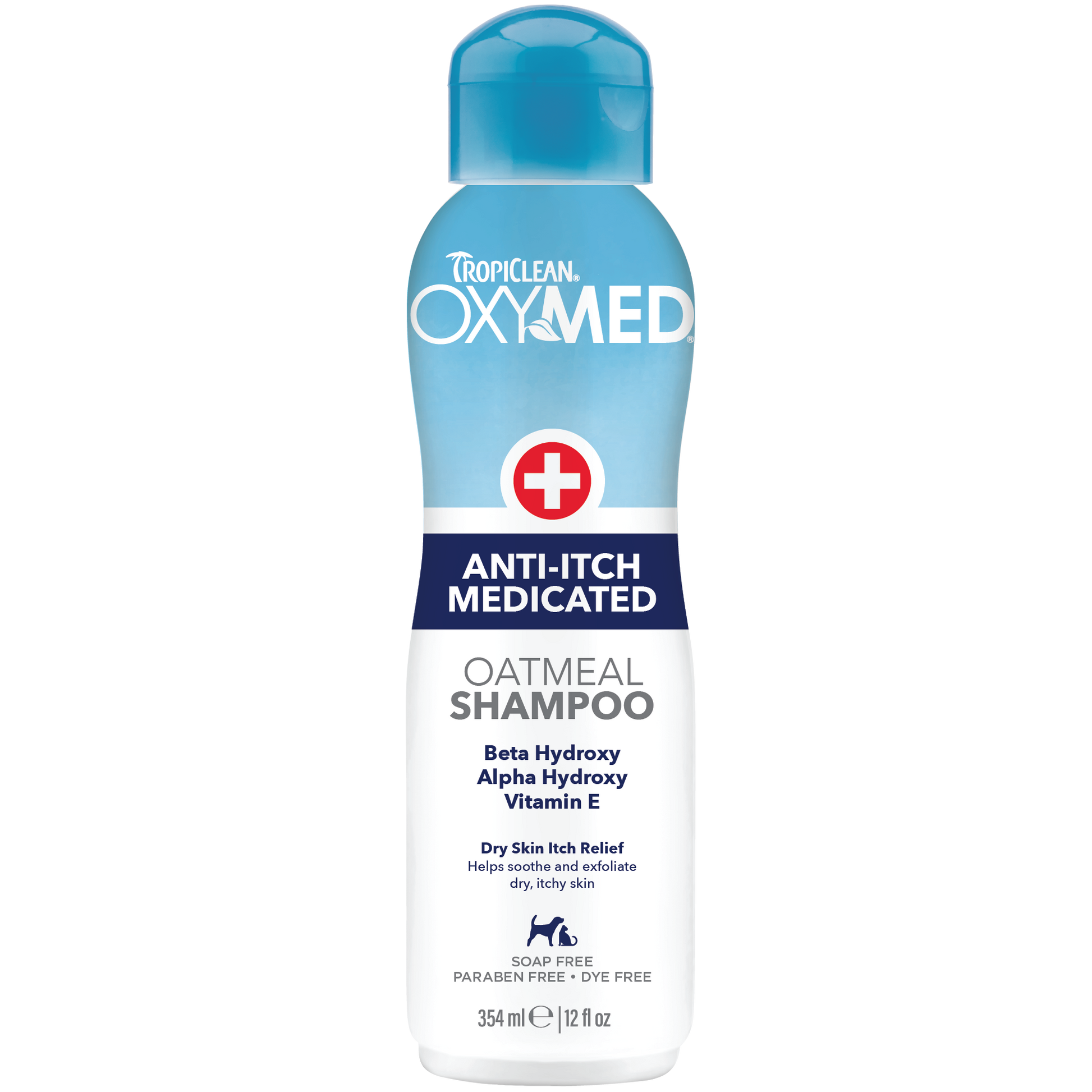 TropiClean OxyMed Anti-Itch Shampoo 355ml