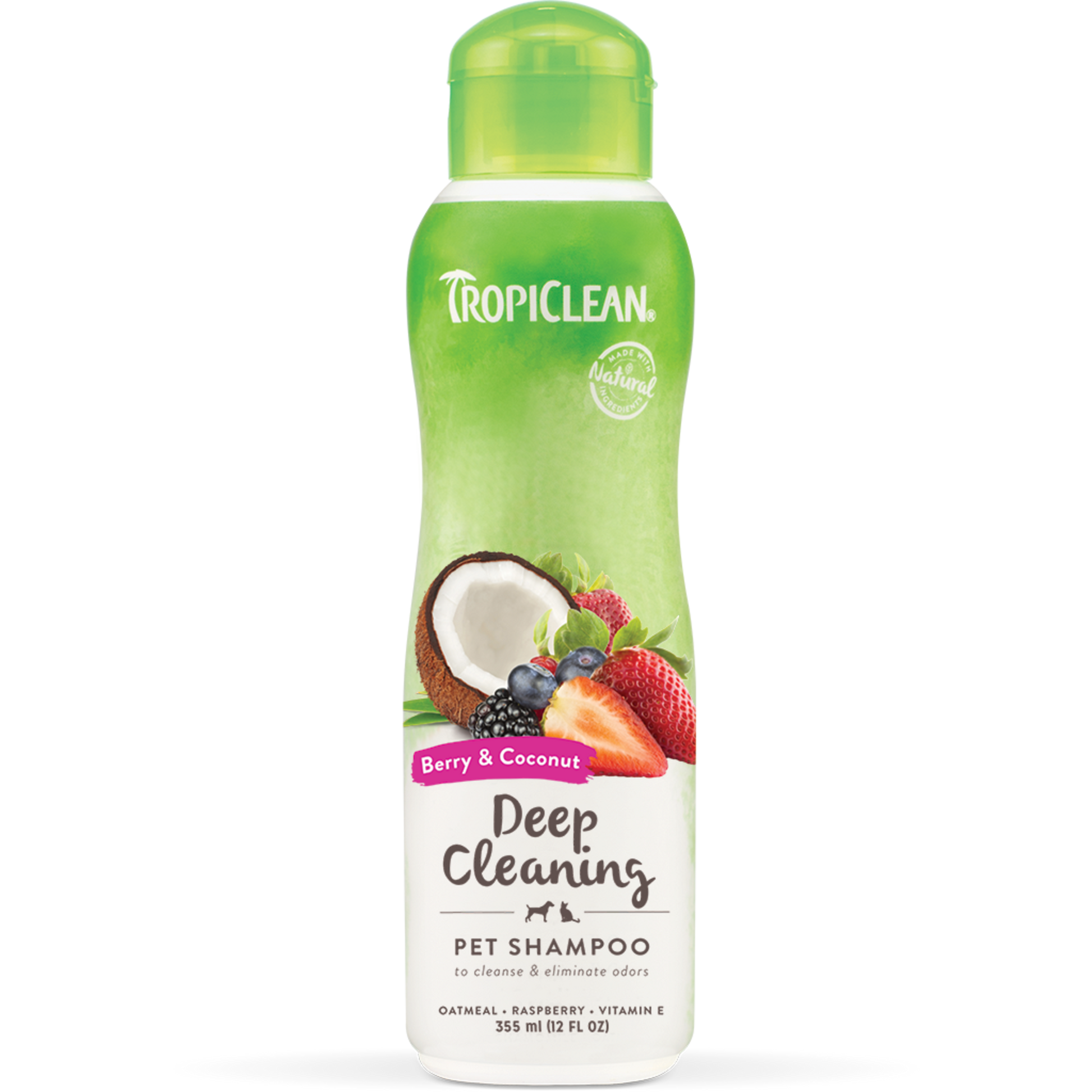 TropiClean Deep Cleansing Shampoo for Pets 355ml