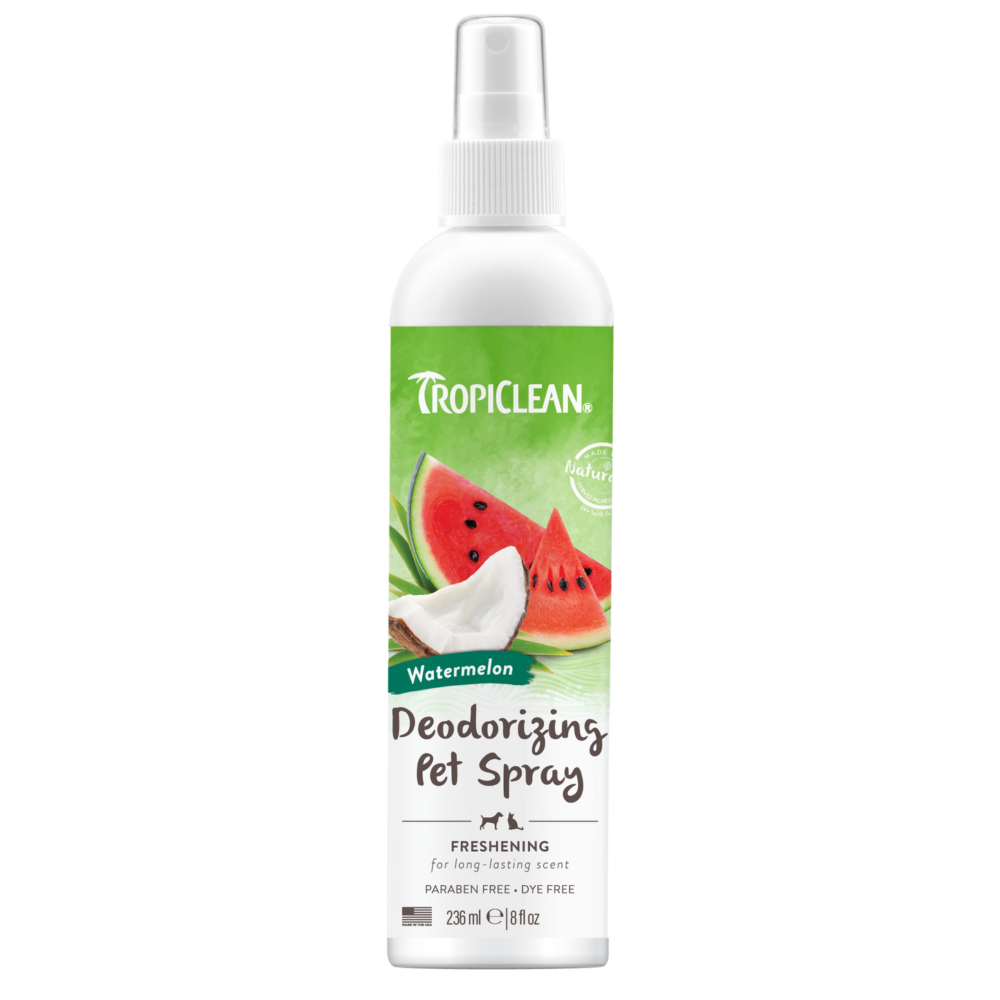 TropiClean Deodorising Spray Watermelon 236ml