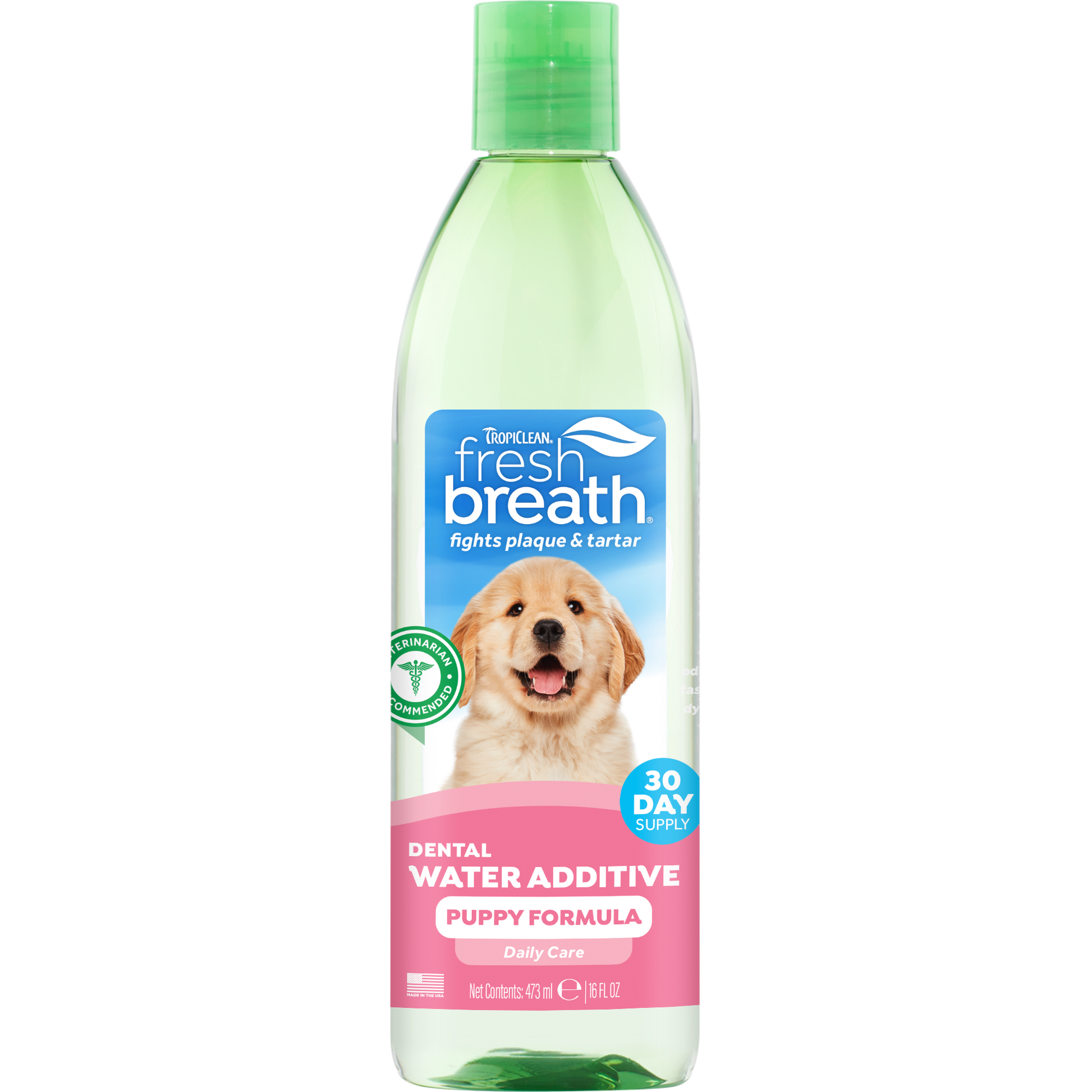 Fresh Breath Dental Health Solution 473ml Puppy