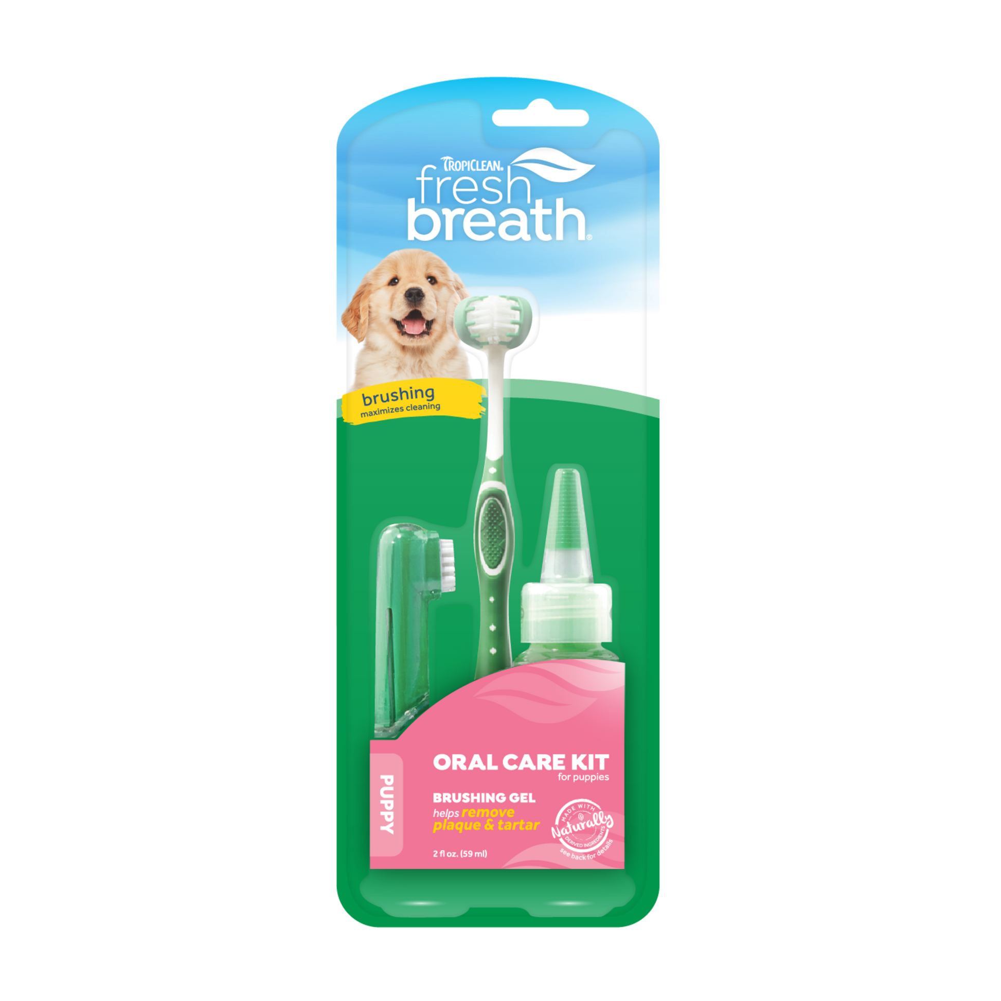 Fresh Breath Oral Care Kit 59ml - Puppy