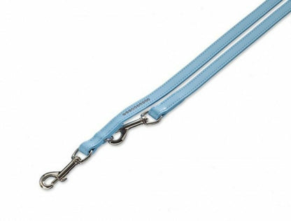 Nobby Double Back Swarovski Crystal Training Lead Light Blue 12mm x 200cm
