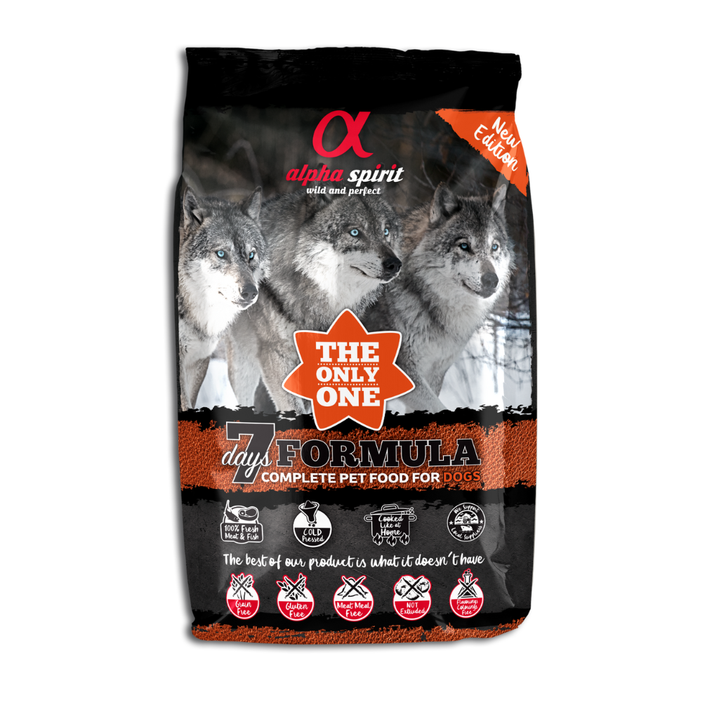 Alpha Spirit 7 Days Formula Complete Dog Food – The Only One (3kg) - North East Pet Shop