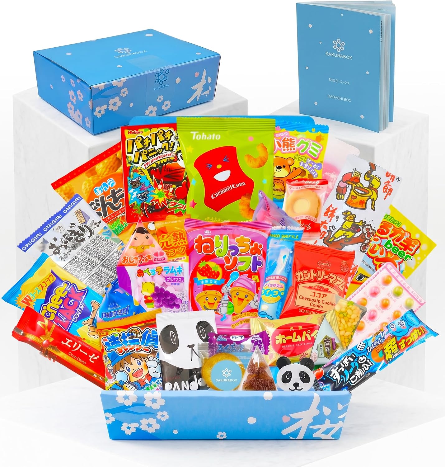 Sakura Box Japanese Snacks & Candy – 30 Count x 2