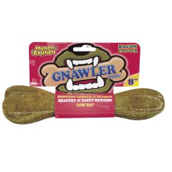 Munch & Crunch Gnawler Bone Bacon, 12pk 8"
