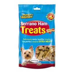 Munch & Crunch Serrano Ham Treats with Beef, 175g