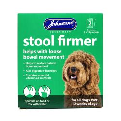 Johnson's Stool Firmer Dog 1X2SACH – Case of 6