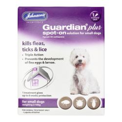 Johnson's Guard+ Spot on Sdog 1 Treatment – Case of 6