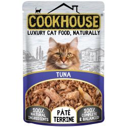 Cookhouse Cat Tuna Pate Terrine, 70g x 18