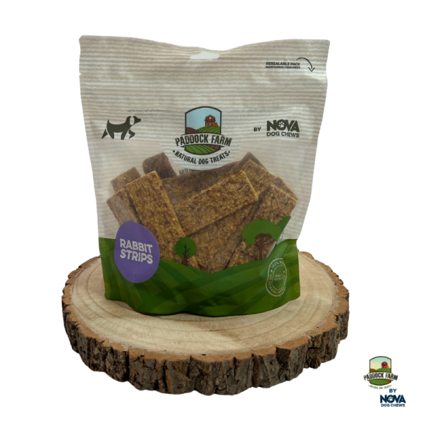100% Rabbit Strips 500g