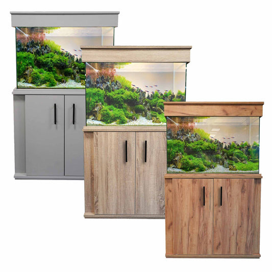 Clearseal Aura 160 Aquarium Set - Kendal Oak