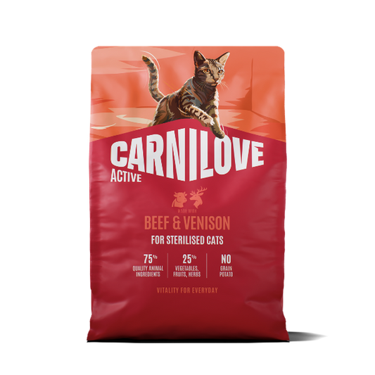 Carnilove Active Beef & Venison Cat 400g