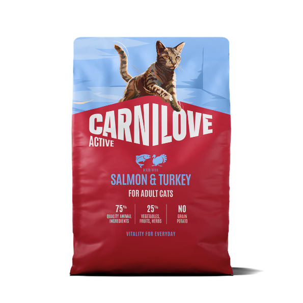 Carnilove Active Salmon & Turkey Cat 400g