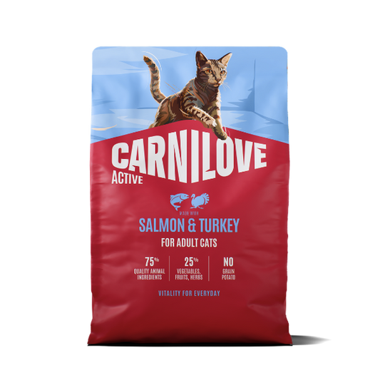 Carnilove Active Salmon & Turkey Cat 400g
