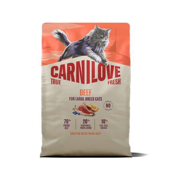 Carnilove True Fresh Beef Large Breed Cat 400g