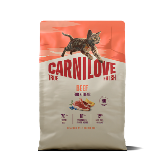 Carnilove True Fresh Beef Kitten 400g